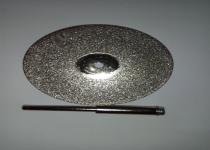 Диамантен диск ф50мм за шлифовалка, прав шлайф armen-tools
