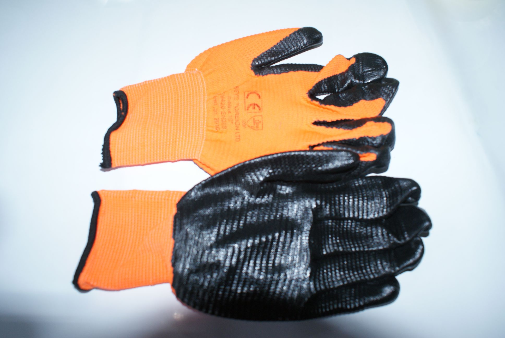 Ръкавици оранж.черно 55g armen-tools
