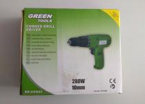 073106 Електрически винтоверт Green tools RD-CDD05, 280W БЕЗ ГАРАНЦИЯ armen-tools